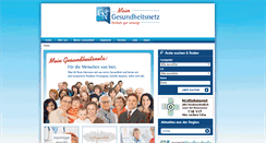 Desktop Screenshot of mein-gesundheitsnetz.com